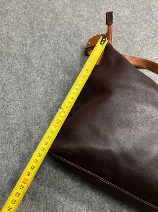 Bolso Balenciaga Vintage Piel Marrón y Beige