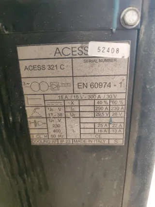 Soldador ACESS MIG 321C