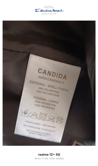 Giacca similpelle nera taglia M