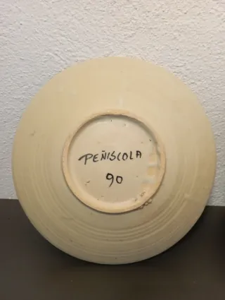 Platos decorativos antiguos Peñiscola