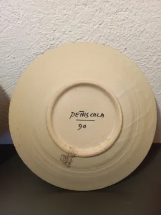 Platos decorativos antiguos Peñiscola