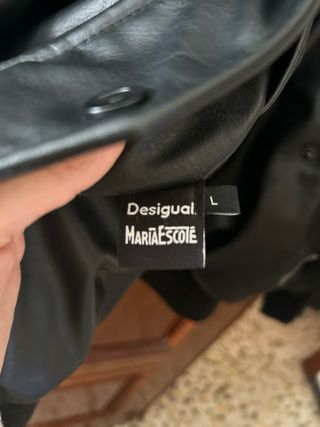 Chaqueta bomber desigual x Maria escote