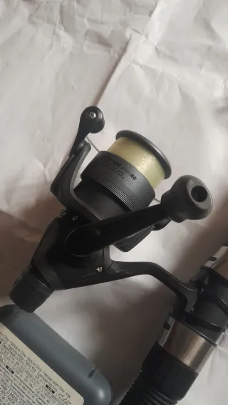 Caña de pescar Caperlan con carrete