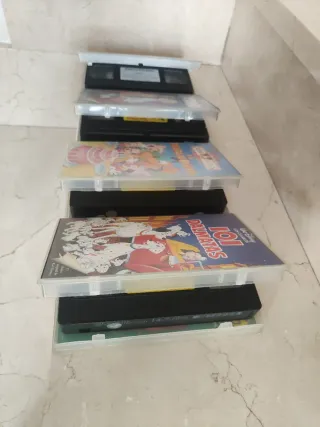 Colección 4 Películas VHS Disney (Español)