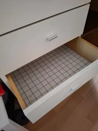 Cómoda restaurada blanco HOY URGENT desmontar