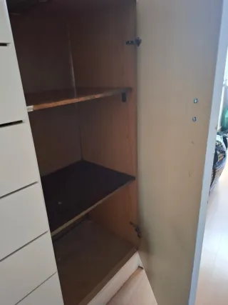 Cómoda restaurada blanco HOY URGENT desmontar