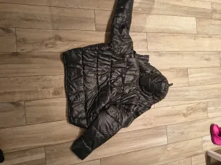 Piumino Nero Taglia M - Vestibilità Oversize L/XL