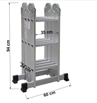 Escalera articulada multifunción 3,58m