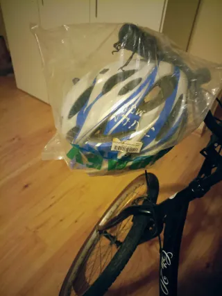 Bicicleta Paseo Negra Económica - Cámaras Nuevas