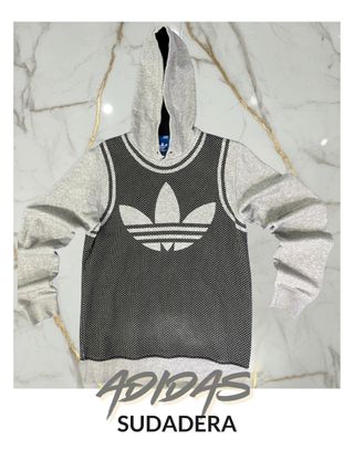 Sudadera Adidas Gris Urbana