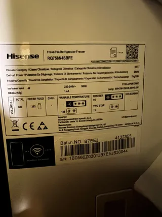 Frigorífico Americano Hisense RQ758N4SBFE