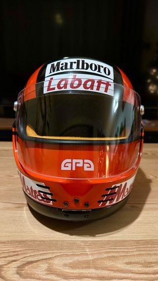 Casco GPA Gilles Villeneuve Réplica