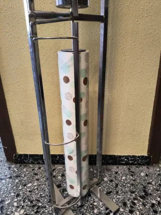 Dispensador Papel Regalo Metálico