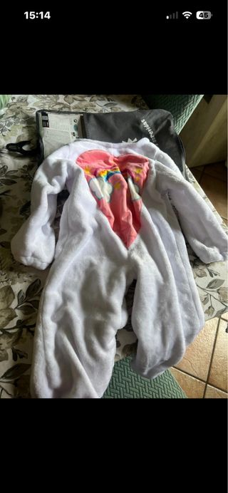 Vestito Carnevale Unicorno 12/18 Mesi