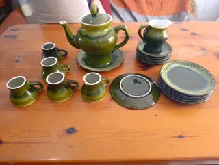 Juego de té verde URSS