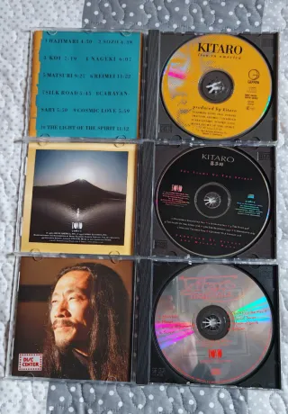 Pack 9 CDs Kitaro. Música New Age