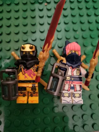 Lego Ninjago Figure con Accessori non ufficiali