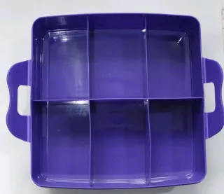 Contenitore portaoggetti con coperchio