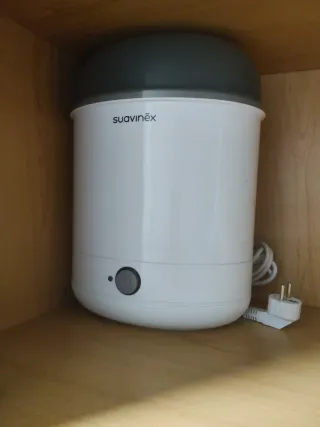 Esterilizador Suavinex Blanco y Gris