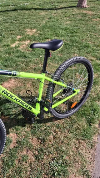 Bicicleta 24" Decathlon Rockrider ST500 Verde lima