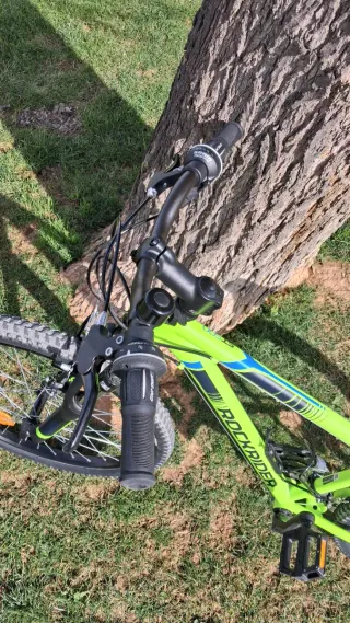 Bicicleta 24" Decathlon Rockrider ST500 Verde lima