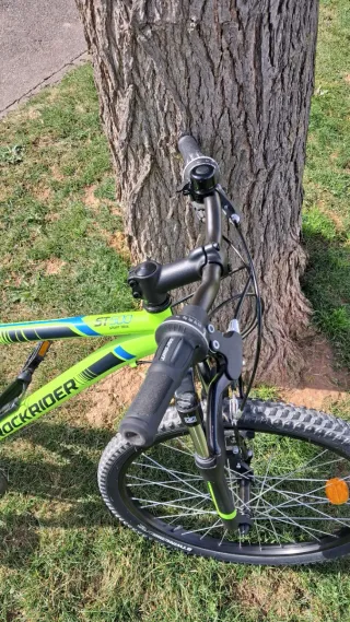 Bicicleta 24" Decathlon Rockrider ST500 Verde lima