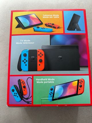 Nintendo Switch OLED Azul y Roja