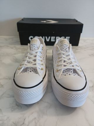 Converse All Star Lift Doradas Talla 38.5