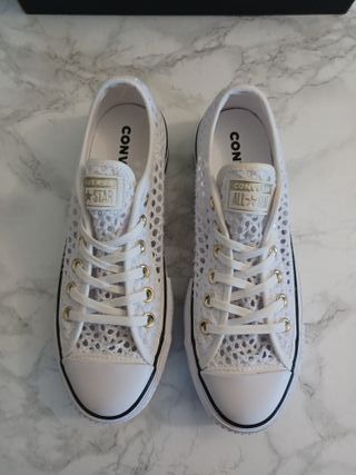 Converse All Star Lift Doradas Talla 38.5