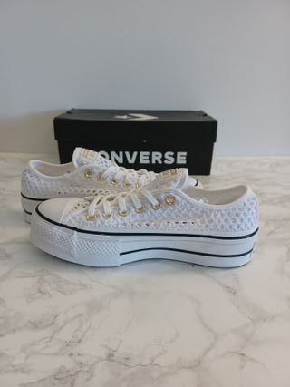 Converse All Star Lift Doradas Talla 38.5