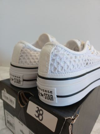 Converse All Star Lift Doradas Talla 38.5