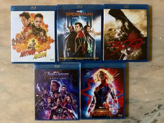 Lote 5 Películas Blu-ray Acción/Aventura