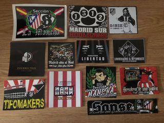 Lote pegatinas Atlético de Madrid