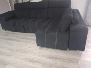 Sofá Motorizado Negro