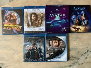 Lote 6 Películas Blu-ray