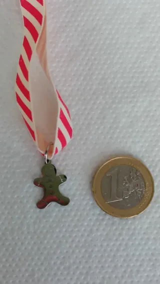 Bracciale Natale con omino pan di zenzero