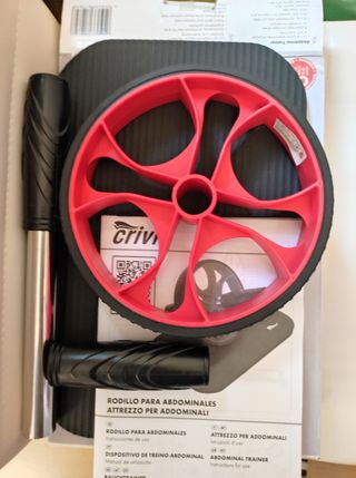 Rodillo Abdominales Crivit + Esterilla