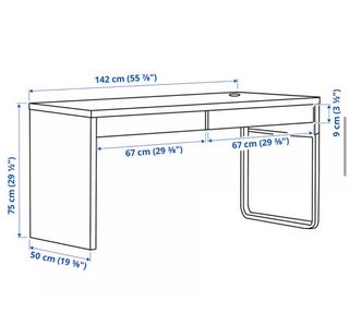 Escritorio Micke IKEA Blanco