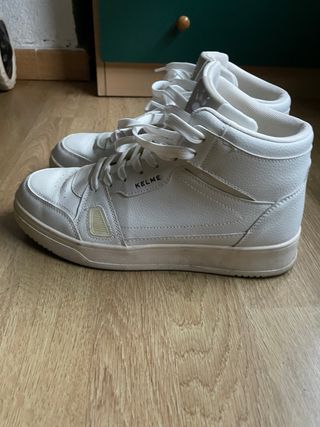 Zapatillas Botas Blancas Kelme