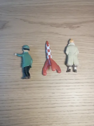 Lote Figuras Tintín PVC