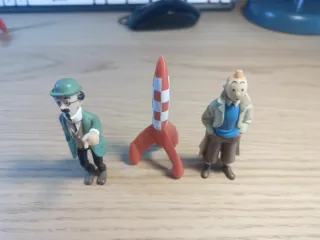 Lote Figuras Tintín PVC