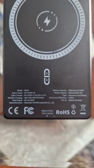 Power Bank Magnética Iphone