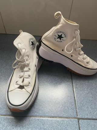 Botines Converse Blancos Talla 37.5