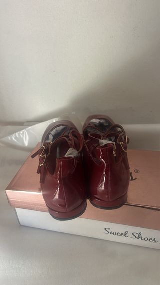 Ballerine bordeaux tg 38 nuove