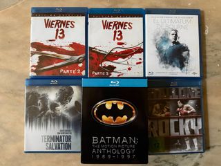 Lote 6 Películas Blu-ray