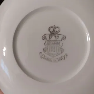 Juego de café de porcelana D.la Granja de Segovia