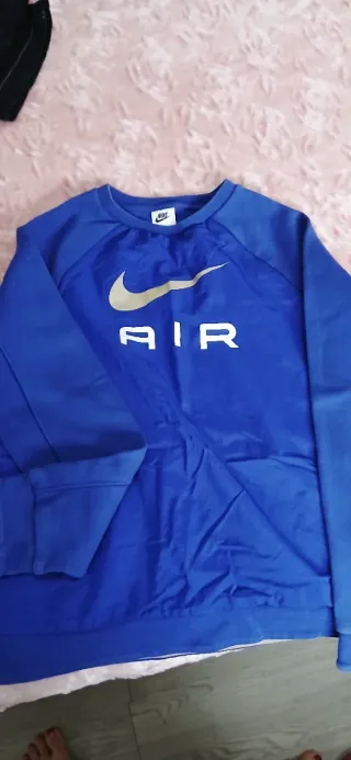 Sudadera Nike Air Azul talla 150/170