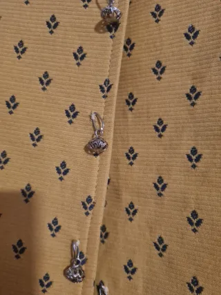 Chaleco fallero estampado