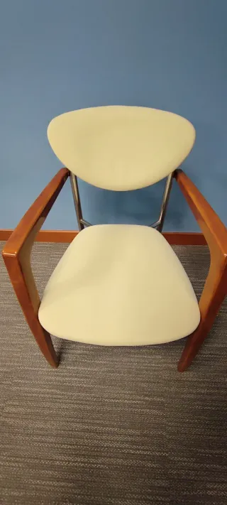 Conjunto de Mesa redonda cristal 90cm + 4 sillas