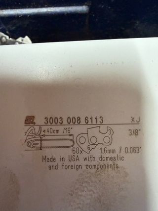 Espada Stihl Rollomatic E 40cm, son dos unidades